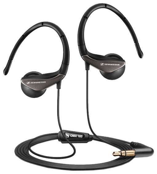 Sennheiser OMX 185 ​Wysokiej jakości wkładki douszne z elastycznymi zausznikami to połączenie innowacyjnego wzornictwa i mocnego dźwięku.